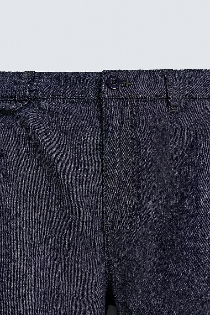 LIGHTWEIGHT REGULAR FIT PANTS