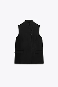 GILET MÉLANGE LIN ZW COLLECTION
