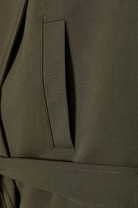 GILET ÉPAULETTES CEINTURE