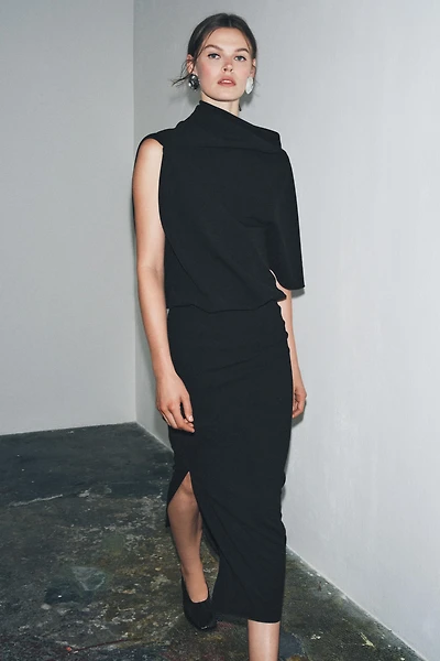 ZW COLLECTION ASYMMETRIC DRESS
