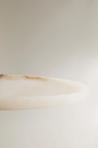 OVAL ALABASTER TRAY