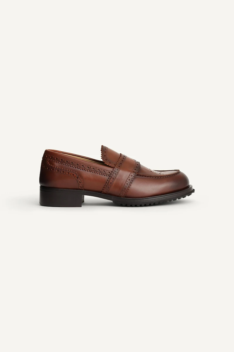 LEATHER PENNY LOAFERS LIMITED EDITION