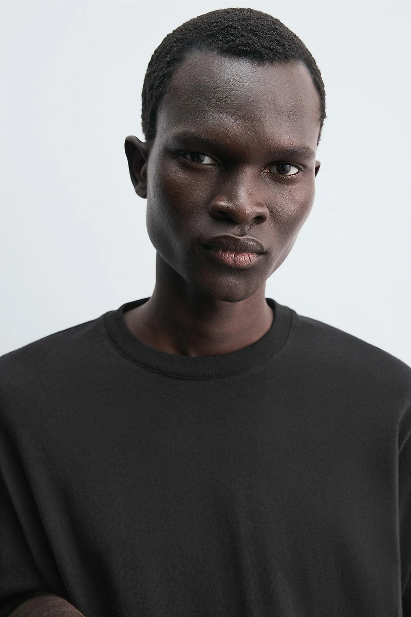 LONG SLEEVE SEAM T-SHIRT