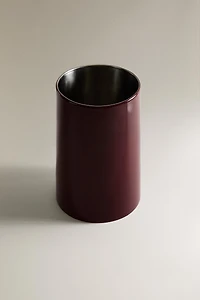POUBELLE MÉTAL CYLINDRIQUE