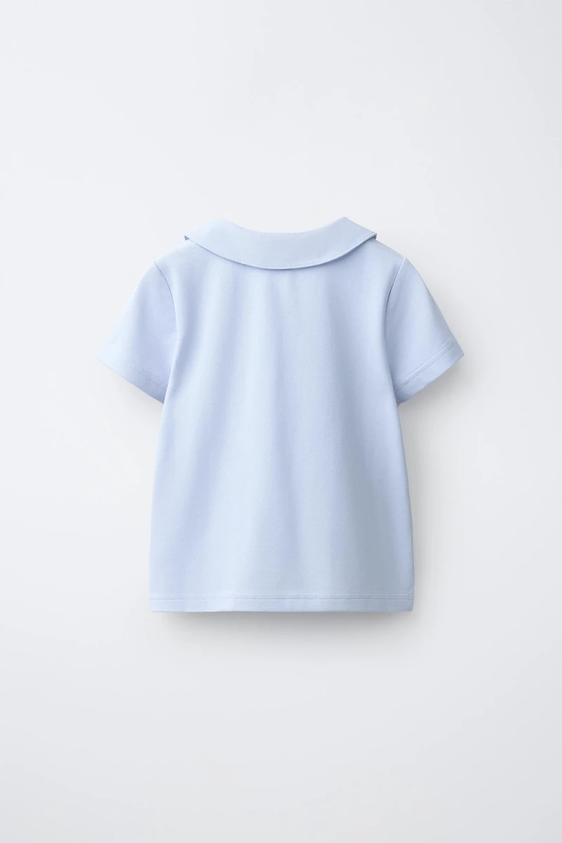 PIQUÉ PETER PAN COLLAR POLO