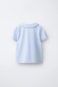 PIQUÉ PETER PAN COLLAR POLO