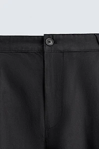 PANTALON PLIS COUPE DÉCONTRACTÉE