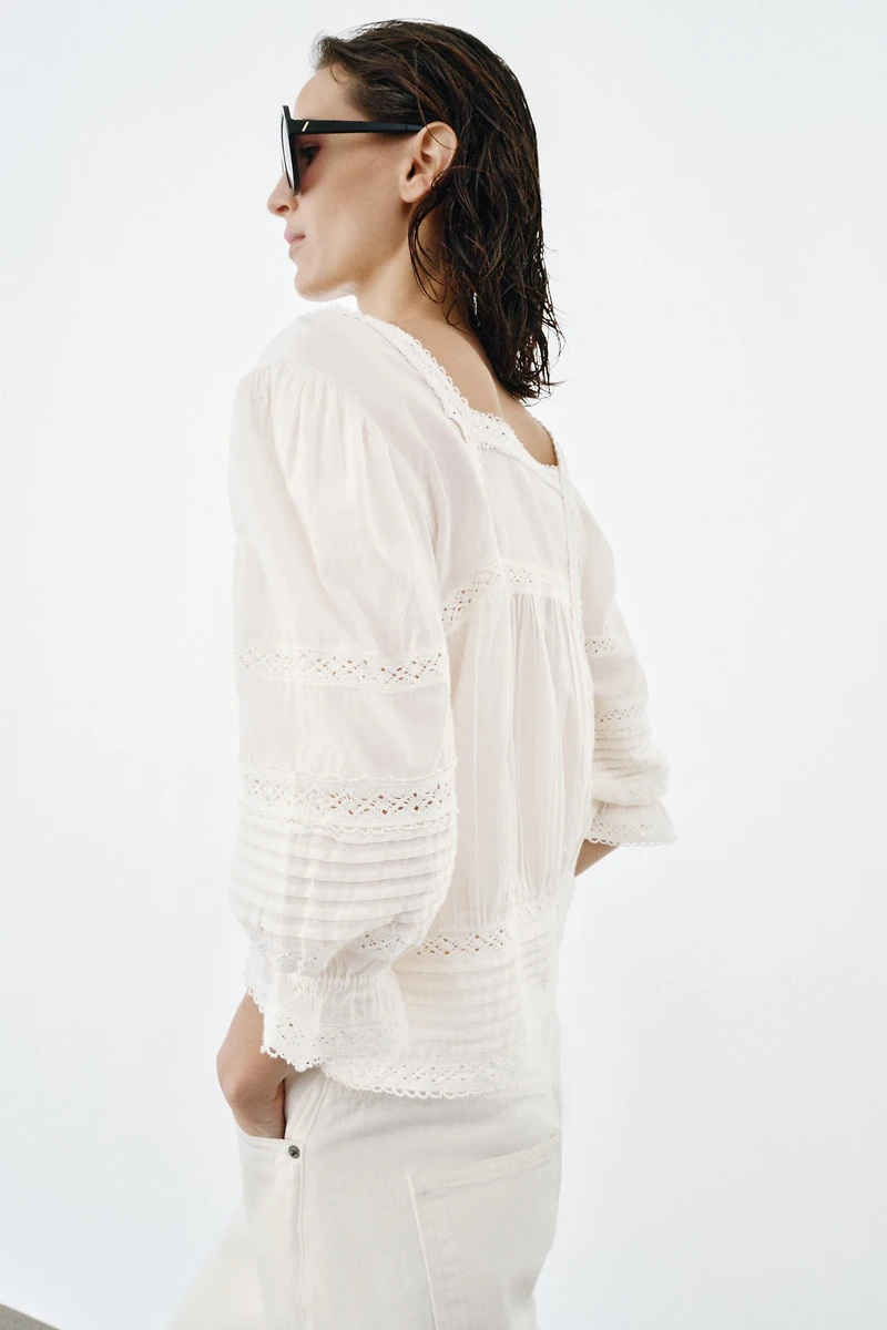 BLOUSE ROMANTIQUE ZW COLLECTION