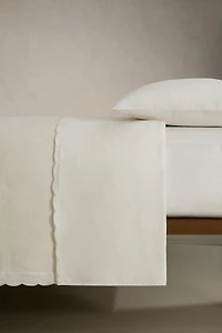 FADED LINEN FLAT SHEET