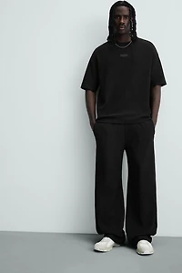 VERTICAL TEXTURED JOGGER PANTS