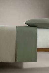 STRIPED COTTON DUVET COVER