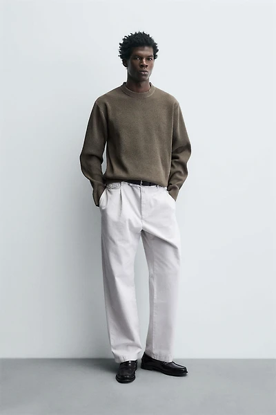 CHENILLE TEXTURED JUMPER