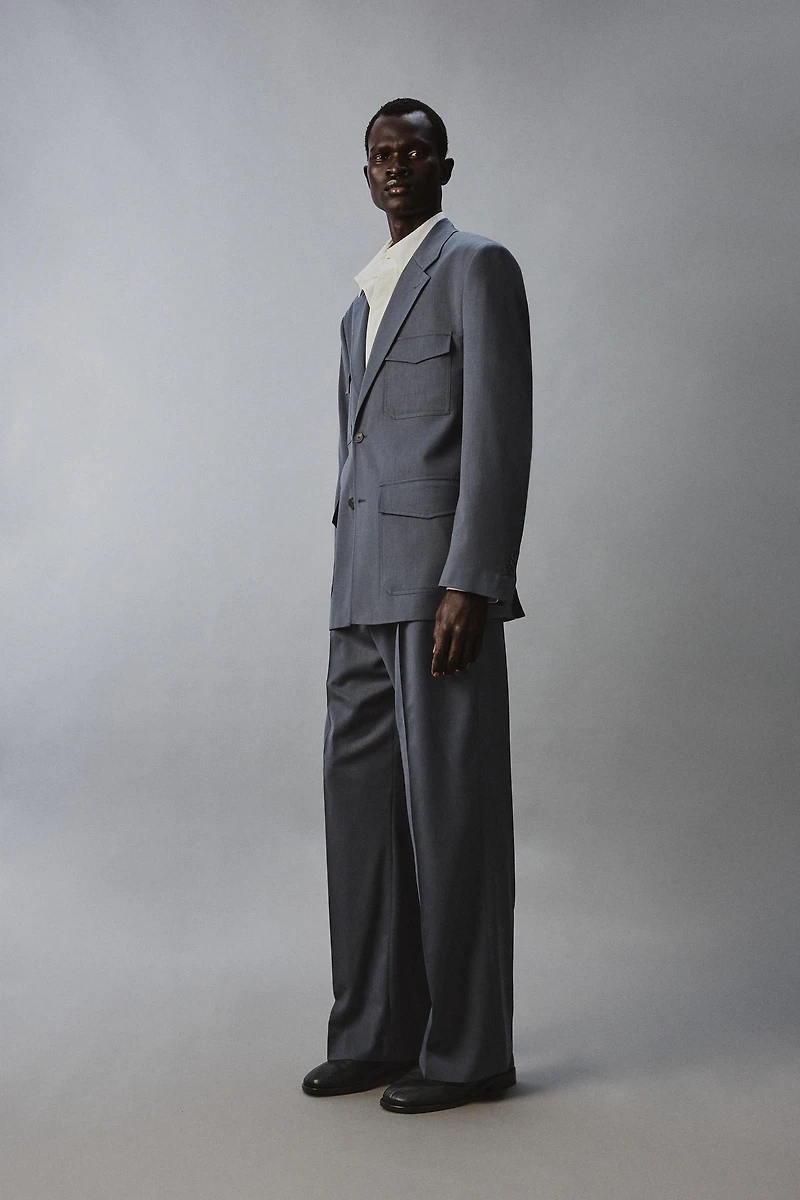 VESTE DE COSTUME À POCHES