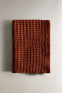 WAFFLE-KNIT COTTON KITCHEN TOWEL X COLLAGERIE