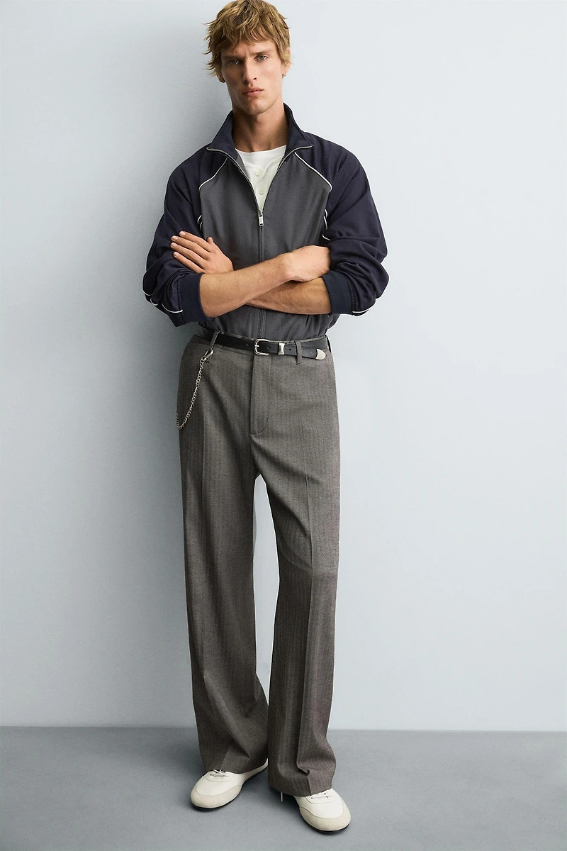 COLOR BLOCK CONTRAST JACKET