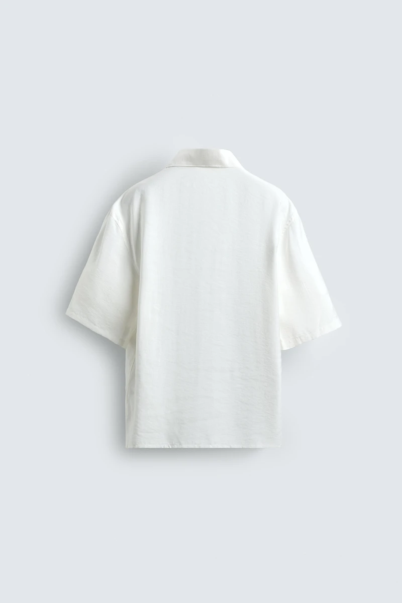 FLUID TOPSTITCHED POLO SHIRT