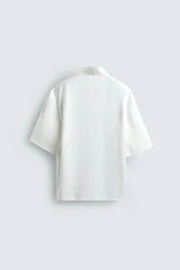 FLUID TOPSTITCHED POLO SHIRT