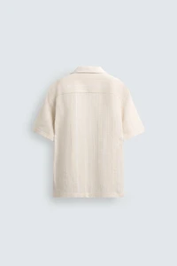 GEOMETRIC JACQUARD SHIRT