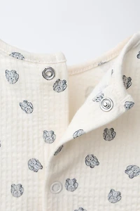 TEXTURED BUNNY T-SHIRT