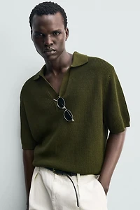 MERCERIZED KNIT COTTON POLO