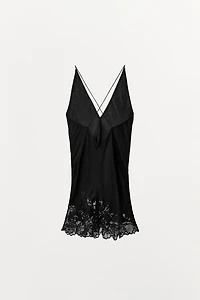 100% VISCOSE EMBROIDERED CAMISOLE
