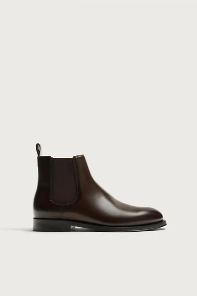 BOTTINES CHELSEA À BOUT POINTU