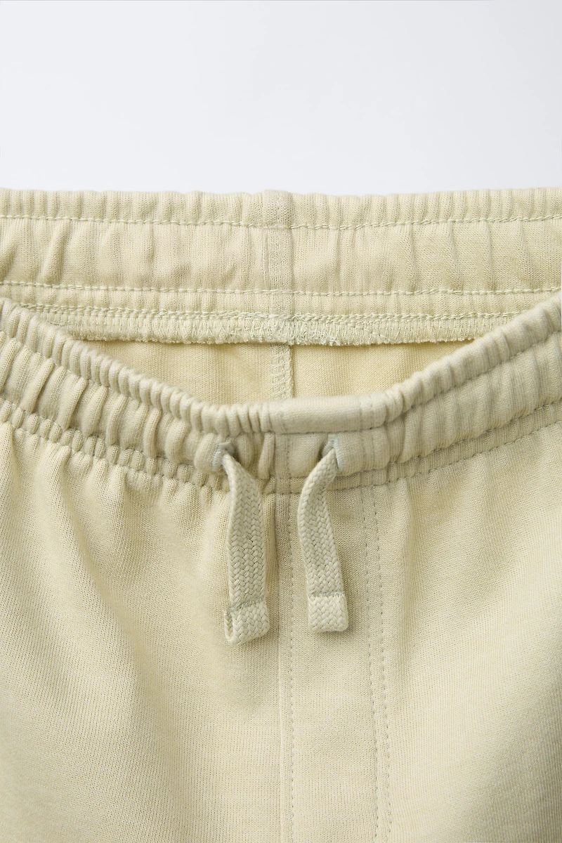 ENSEMBLE INTERLOCK T-SHIRT ET BERMUDA