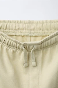 ENSEMBLE INTERLOCK T-SHIRT ET BERMUDA