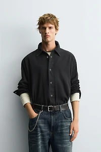 WASHED COTTON SHIRT