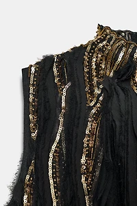 ZW COLLECTION LIMITED EDITION SEQUIN TOP