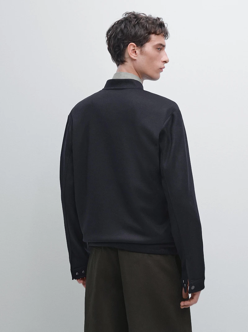 Veste bomber fermeture Éclair