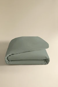 HOUSSE DE COUETTE EN COTON TEXTURÉ