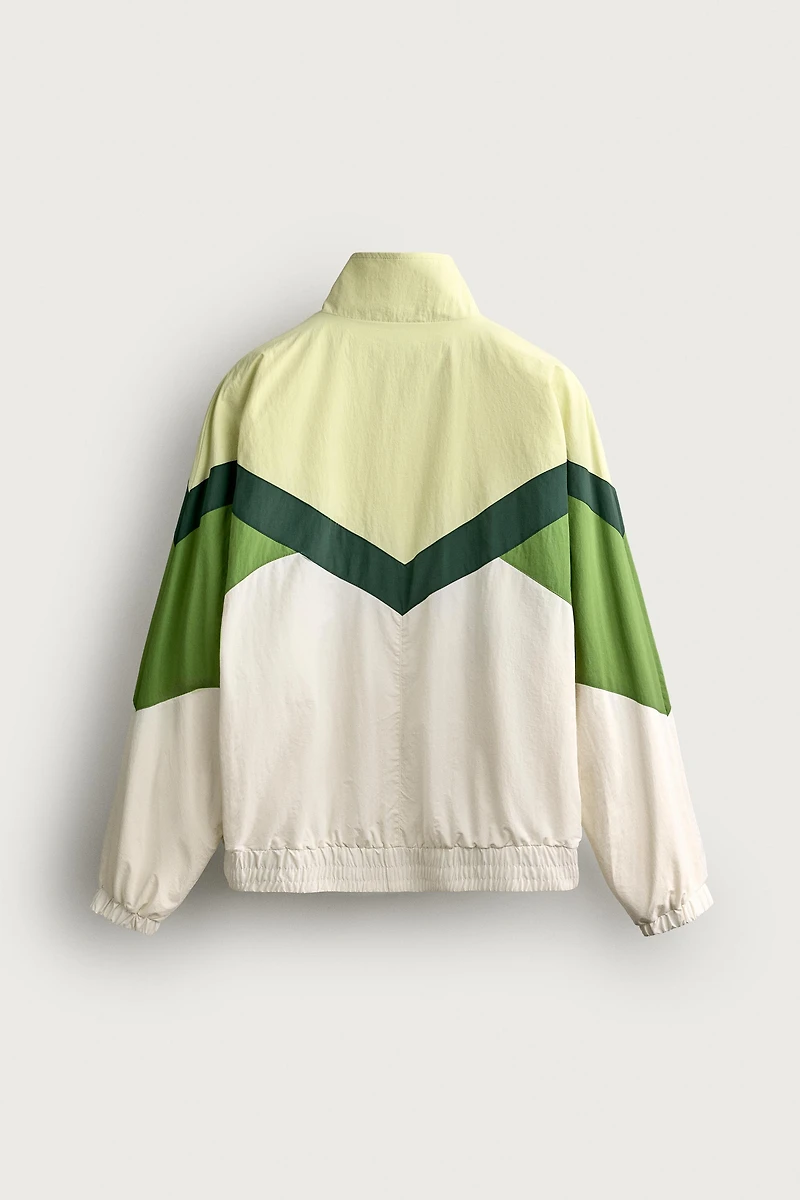 COLOR BLOCK TECHNICAL JACKET
