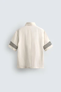 100% LINEN POLO SHIRT