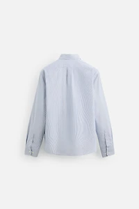 TEXTURED STRIPED SHIRT