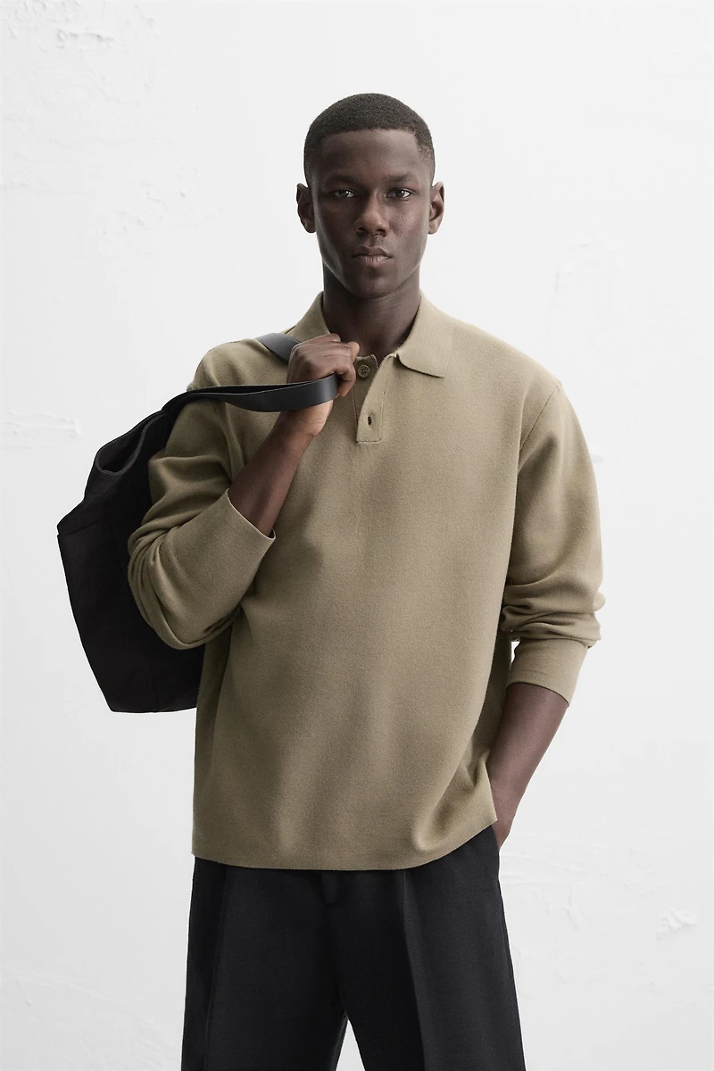 SOFT KNIT POLO SHIRT
