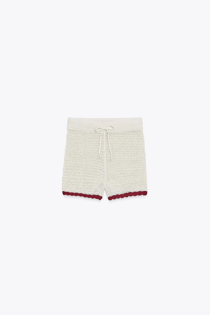 KNIT SHORTS