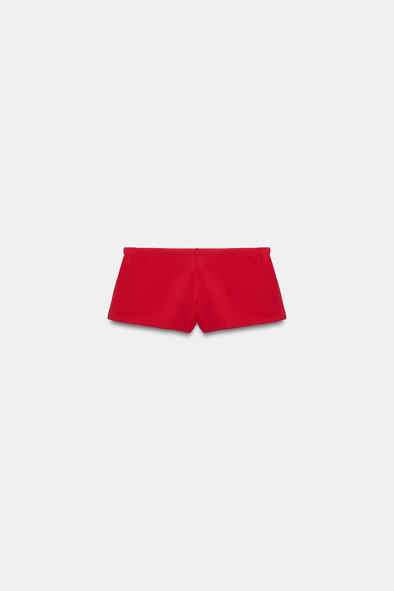 MINI SHORTS WITH SIDE STRIPES