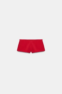 MINI SHORTS WITH SIDE STRIPES