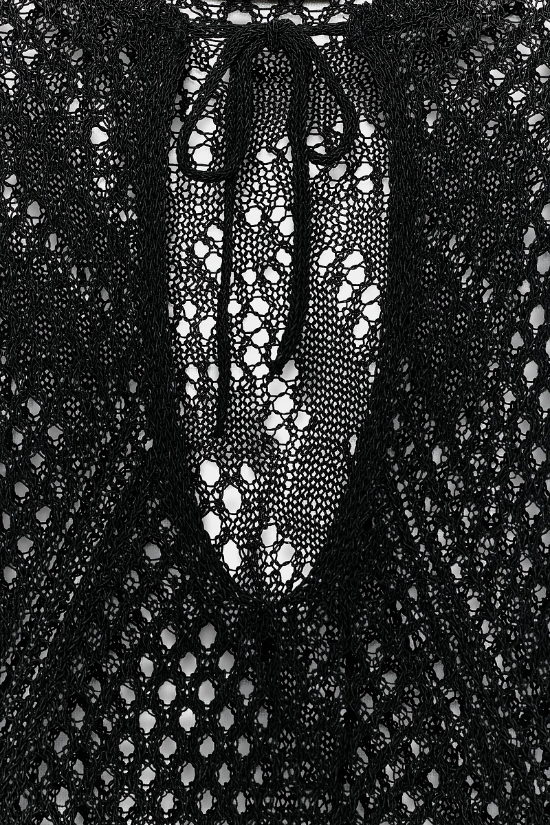 OPENWORK KNIT JUMPER