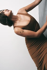 POLYAMIDE BLEND SHAPING DRESS