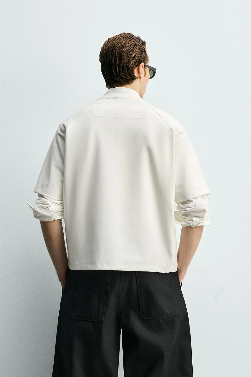 INTERLOCK PIPING T-SHIRT