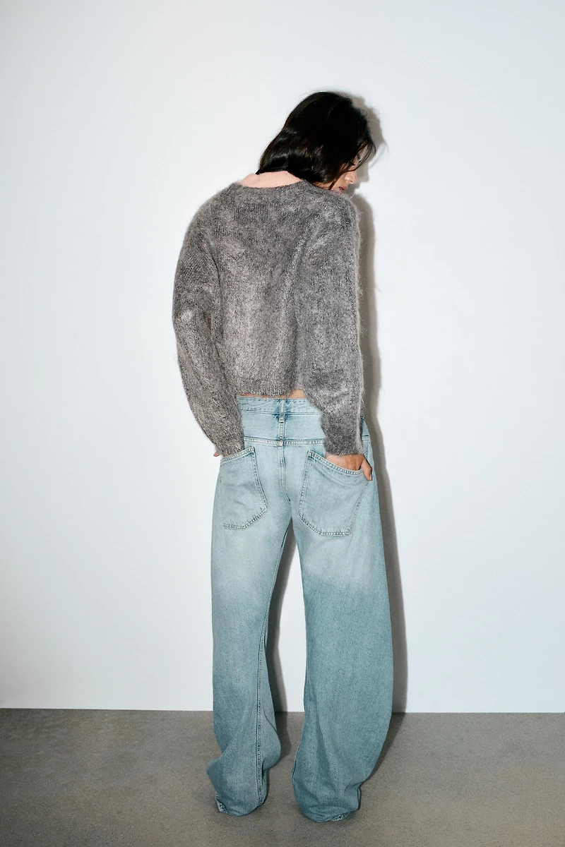 DOUBLE KNIT EFFECT JACKET