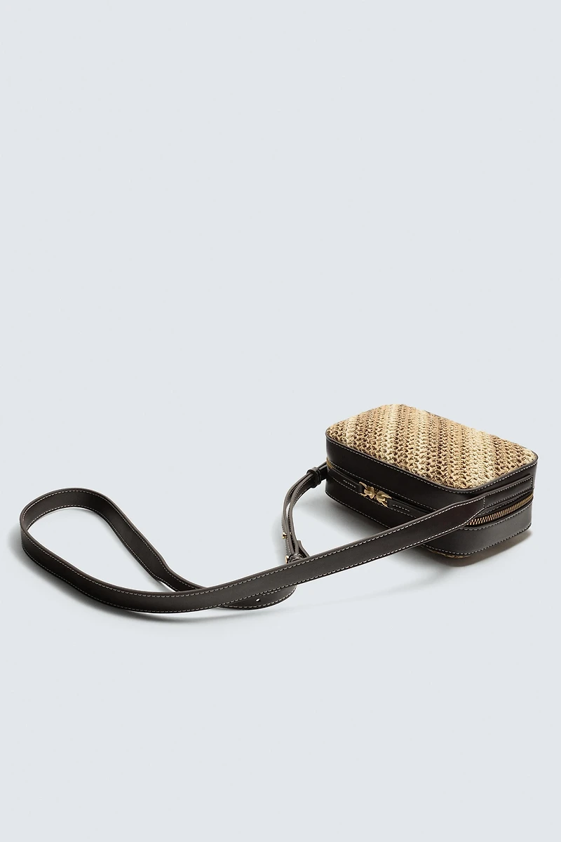 WOVEN SHOULDER BAG
