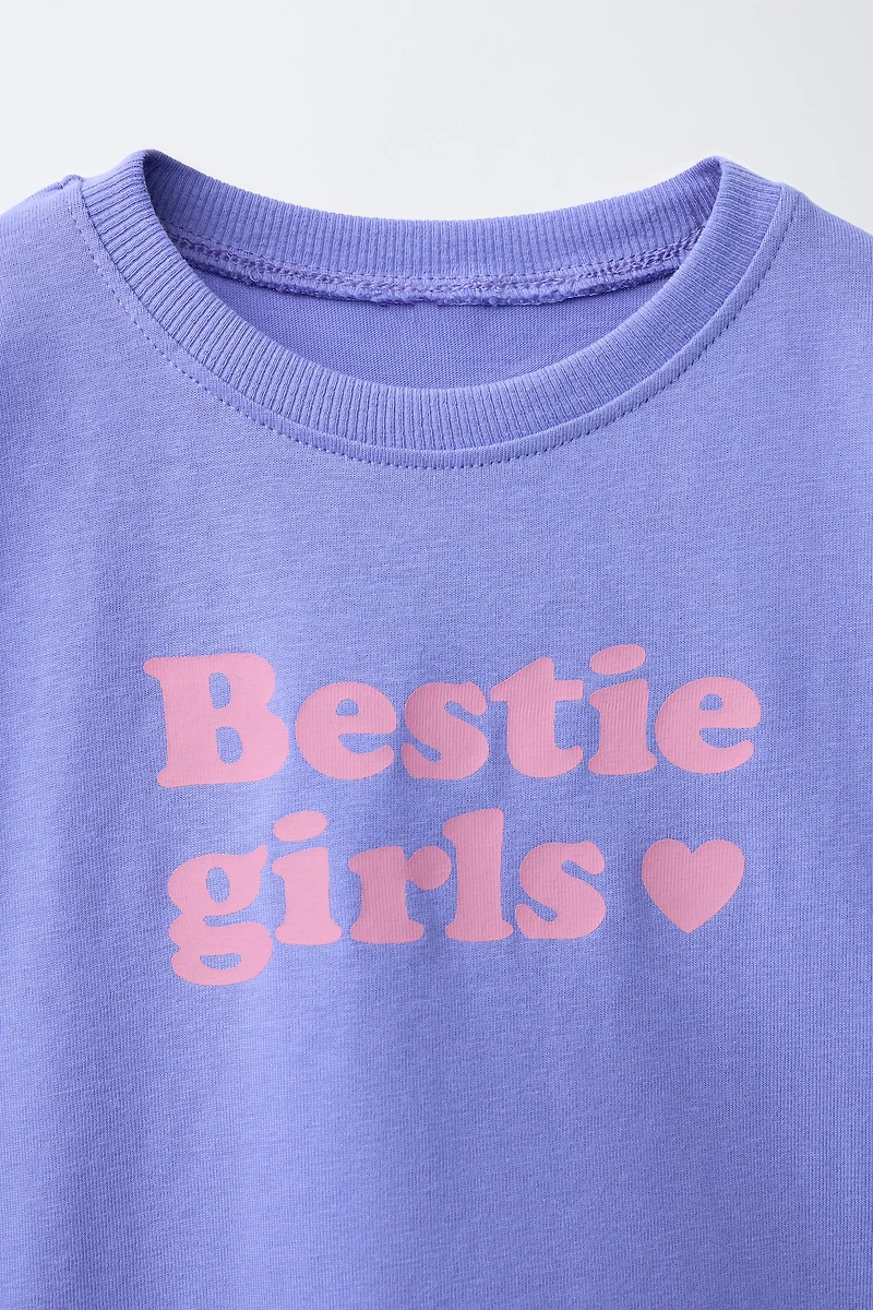 TEXT PRINT T-SHIRT