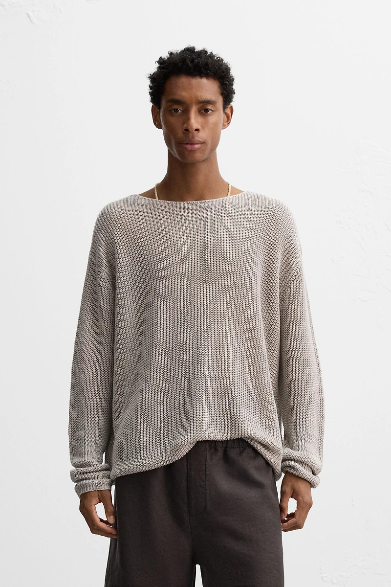 HEMP KNIT SWEATER