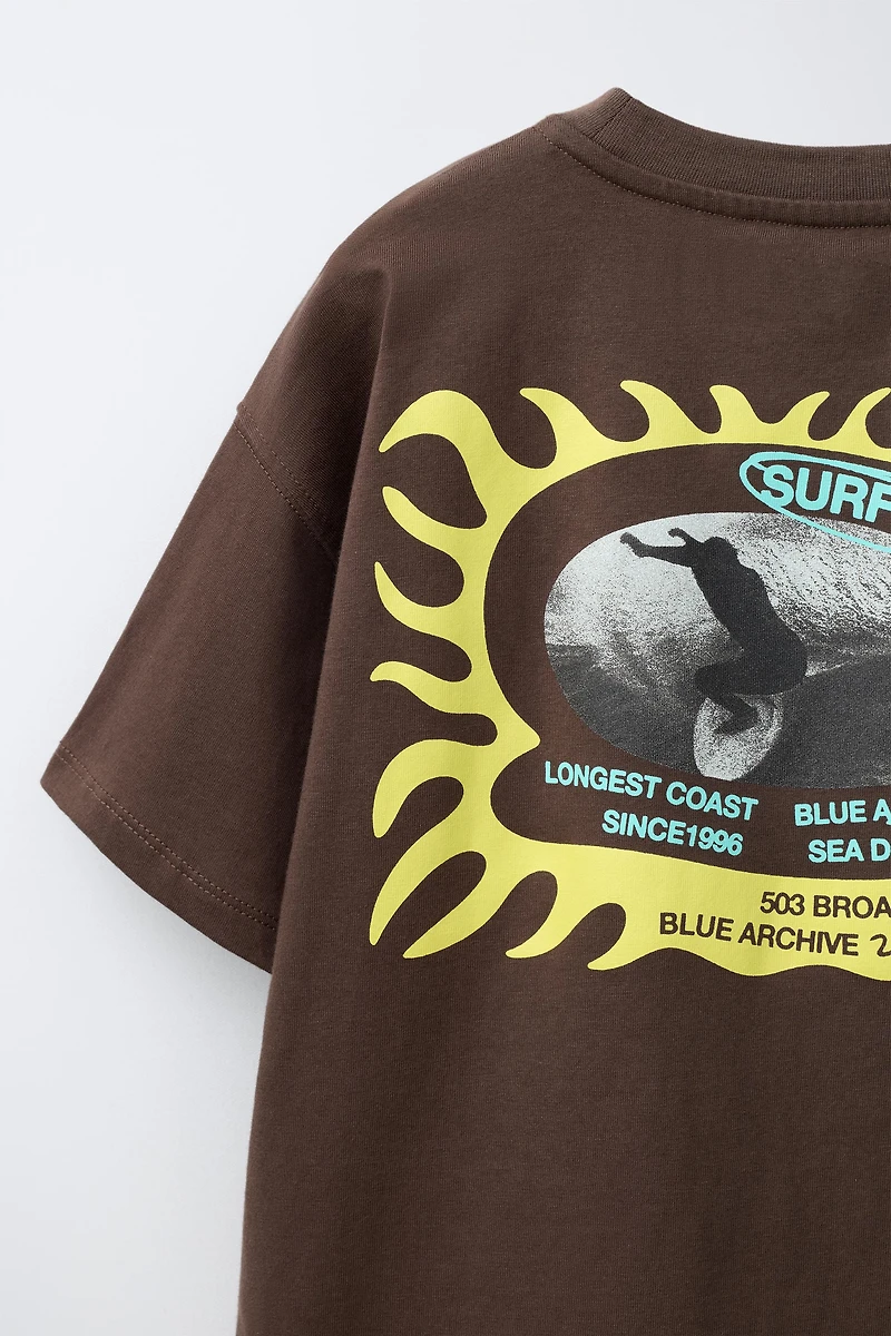 SURF VIBES RAISED T-SHIRT