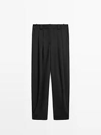 Sarouel trousers flowing fabric