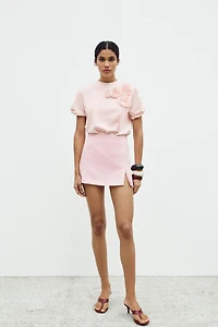 T-SHIRT À FLEUR