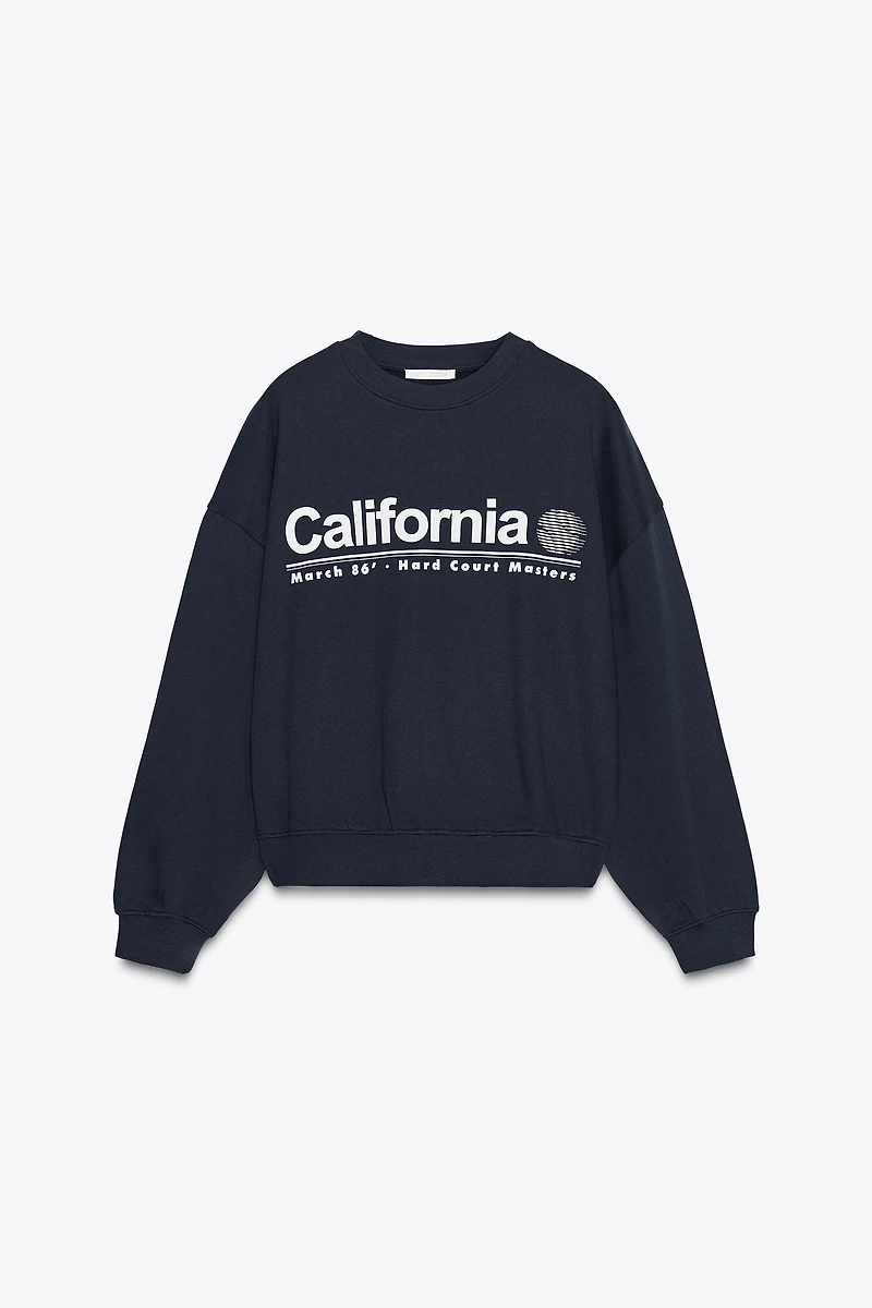 TEXT SWEATSHIRT